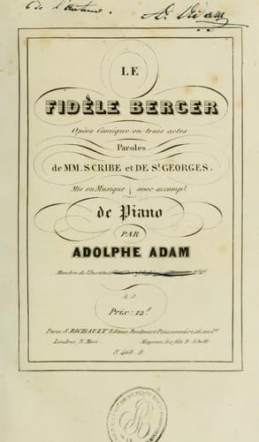 Tapa de Le fidèle berger