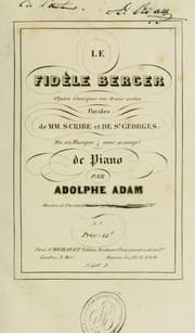 Tapa de Le fidèle berger
