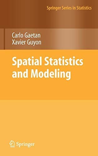 Tapa de Spatial Statistics and Modeling