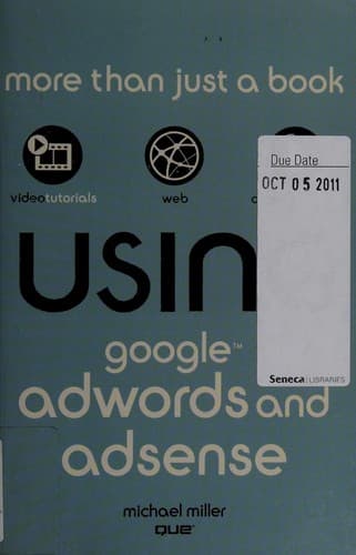Tapa de Using google AdWords and AdSense