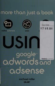 Tapa de Using google AdWords and AdSense