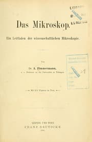 Tapa de Das Mikroskop