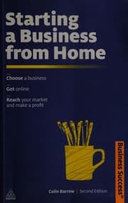 Tapa de Starting a business from home