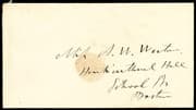 Tapa de [Letter to] Dear Miss Weston