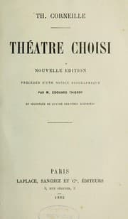 Tapa de Théâtre choisi