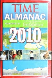 Tapa de Time almanac 2010