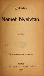 Tapa de Gyakorlati német nyelvtan ...
