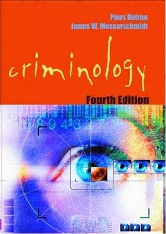 Tapa de Criminology