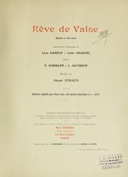 Tapa de Rêve de valse