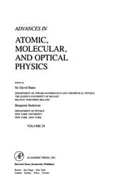 Tapa de Advances in Atomic, Molecular, and Optical Physics, 29
