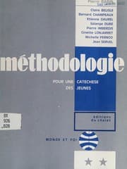 Tapa de Méthodologie pour une catéchèse des jeunes