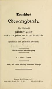 Tapa de Deutsches Gesangbuch