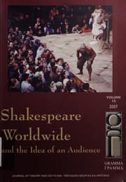 Tapa de Shakespeare worldwide and the idea of an audience