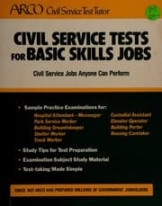 Tapa de Civil service tests for basic skills jobs