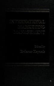 Tapa de International marketing management