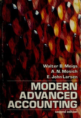 Tapa de Modern advanced accounting
