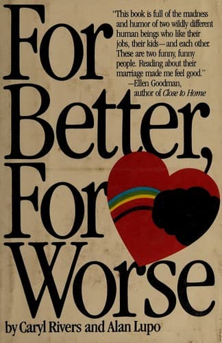 Tapa de For better, for worse