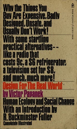 Tapa de Design for the real world