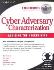 Tapa de Cyber Adversary Characterization