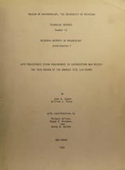 Tapa de Late prehistoric bison procurement in southeastern New Mexico
