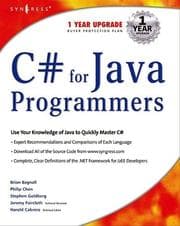 Tapa de C# for Java Programmers