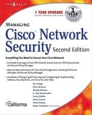 Tapa de Managing Cisco Network Security