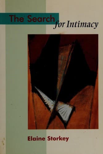 Tapa de The search for intimacy