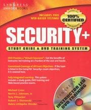 Tapa de Security+ study guide and DVD training system