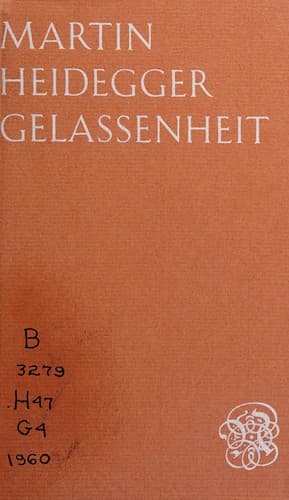 Tapa de Gelassenheit.