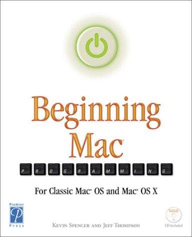 Tapa de Beginning Mac programming