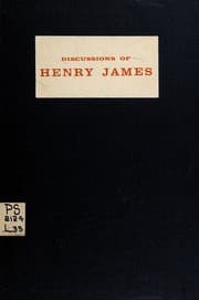 Tapa de Discussions of Henry James