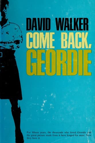 Tapa de Come back, Geordie