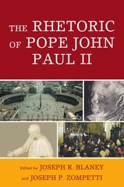Tapa de The rhetoric of Pope John Paul II