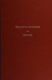 Tapa de Essays of an Americanist