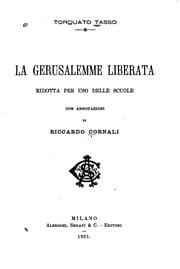 Tapa de La Gerusalemme liberata: Ridotta con annotazioni