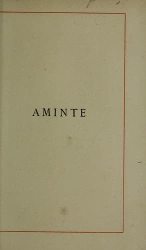 Tapa de Aminte