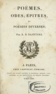 Tapa de Poëmes, odes, épîtres et poésies diverses