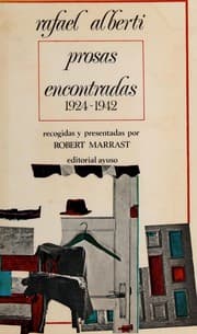 Tapa de Prosas encontradas