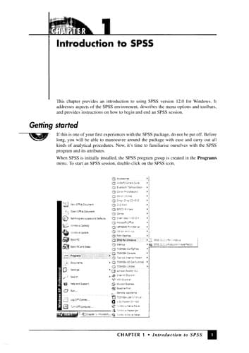 Tapa de SPSS