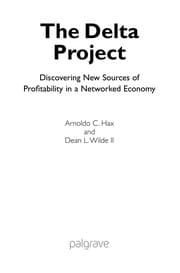 Tapa de The Delta project