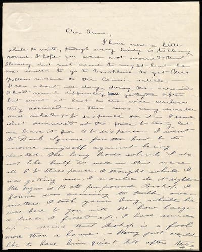 Tapa de [Letter to] Dear Anne