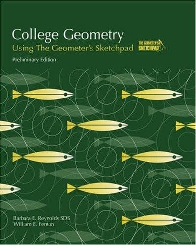 Tapa de College geometry using the Geometer's Sketchpad