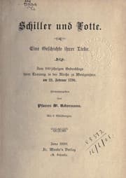 Tapa de Schiller und Lotte