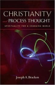 Tapa de Christianity and process thought