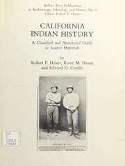 Tapa de California Indian history