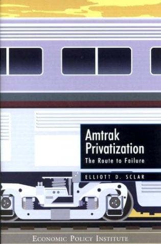 Tapa de Amtrak Privatization