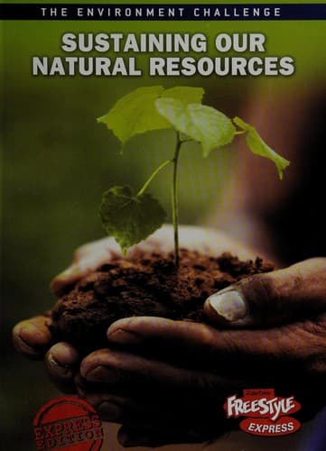 Tapa de Sustaining our natural resources