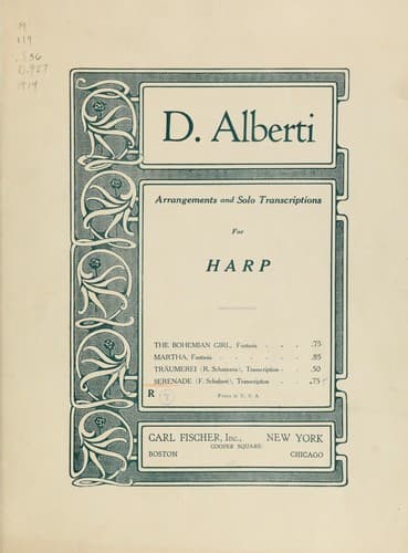 Tapa de Schubert's serenade