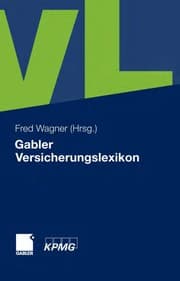 Tapa de Gabler Versicherungslexikon