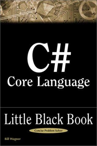 Tapa de C# Core Language Little Black Book